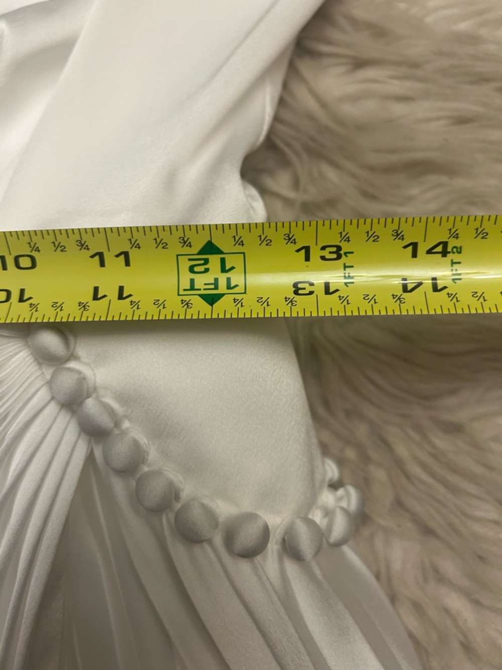 ACLER ‘Cresta’ Satin Wrap Pleated Midi 
Dress - Picture 14 of 15